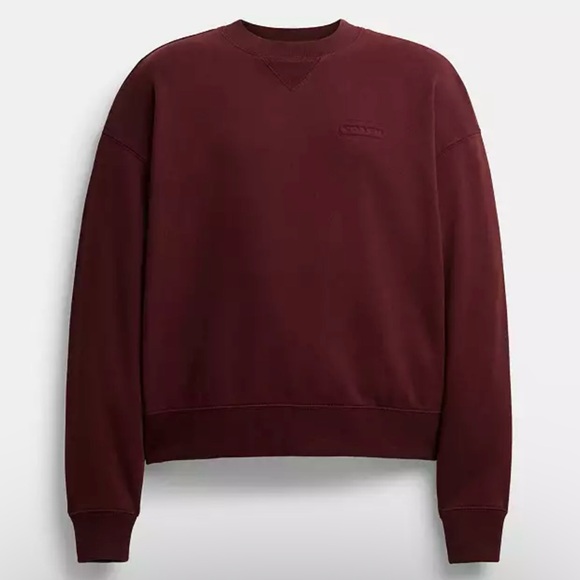 Men’s Coach Essential Crew Neck XL Port 26 long 28 armpit to armpit signature - Picture 1 of 10